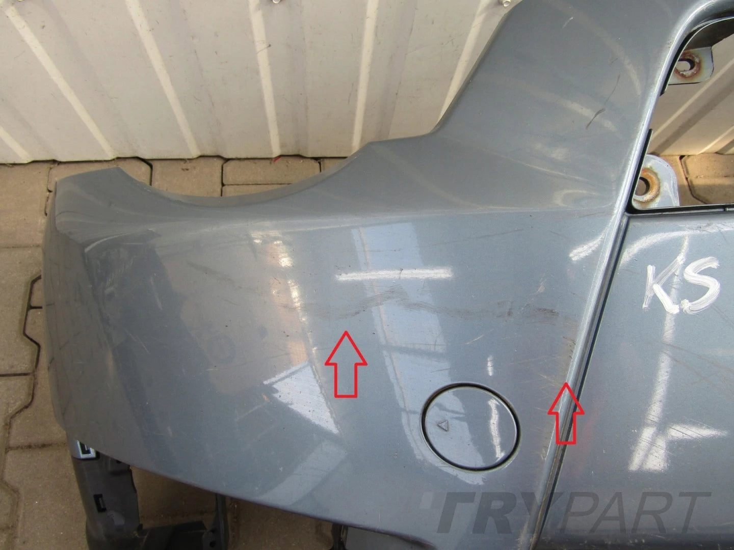 Front bumper Mitsubishi Colt 6 VI Lift Z30 08-12