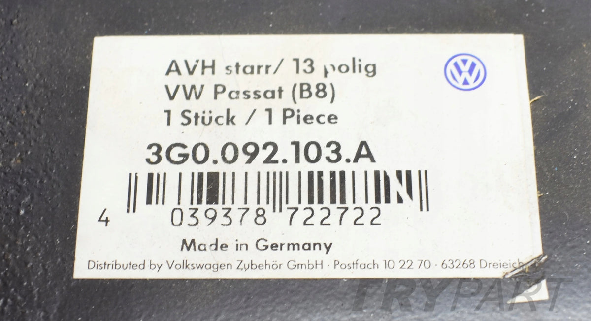 VW PASSAT B7 B8 3G0 TOW HITCH NEW OEM