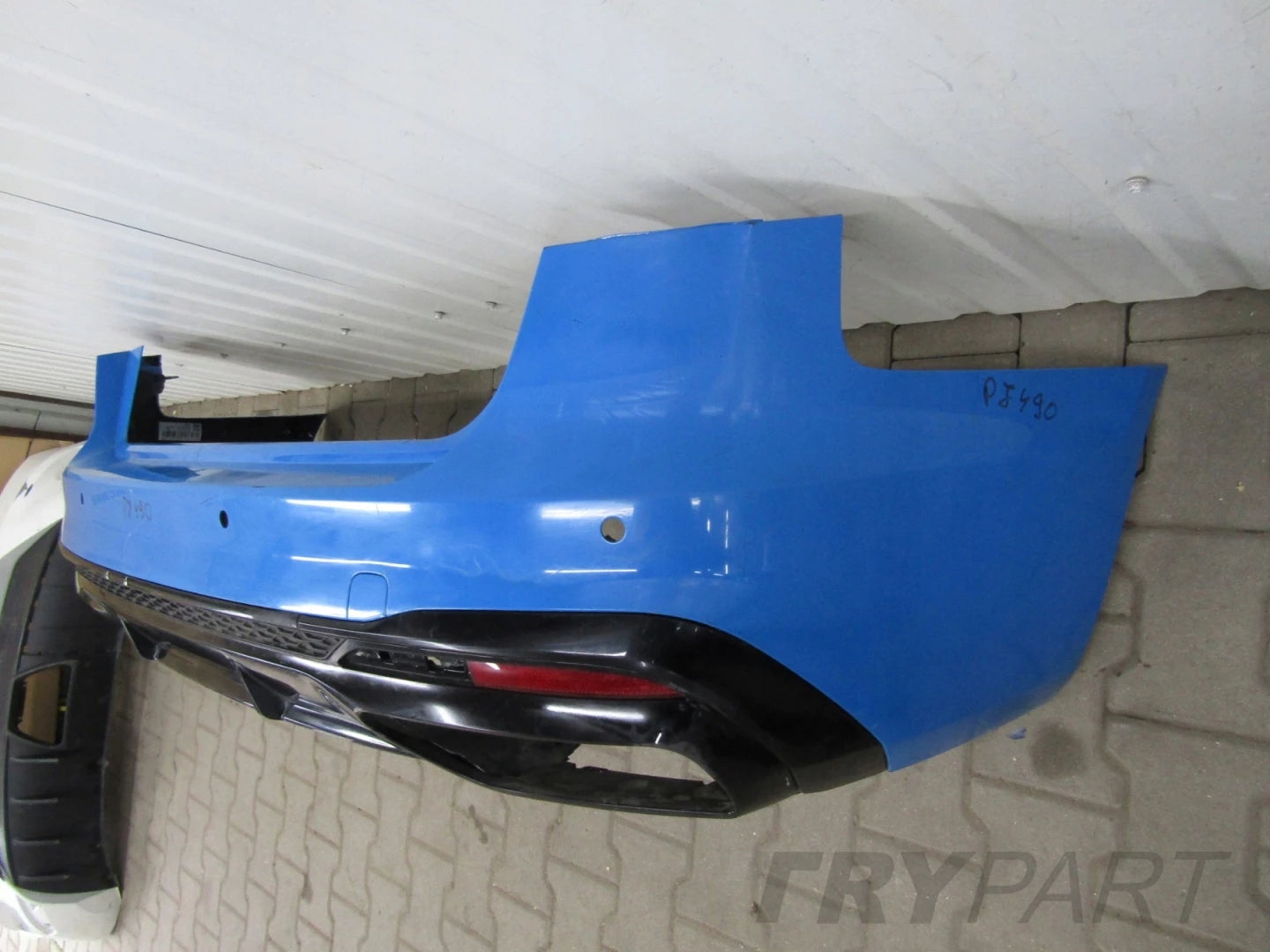 Rear Bumper Audi A4 B9 8W9 Lift Avant S-Line 19-