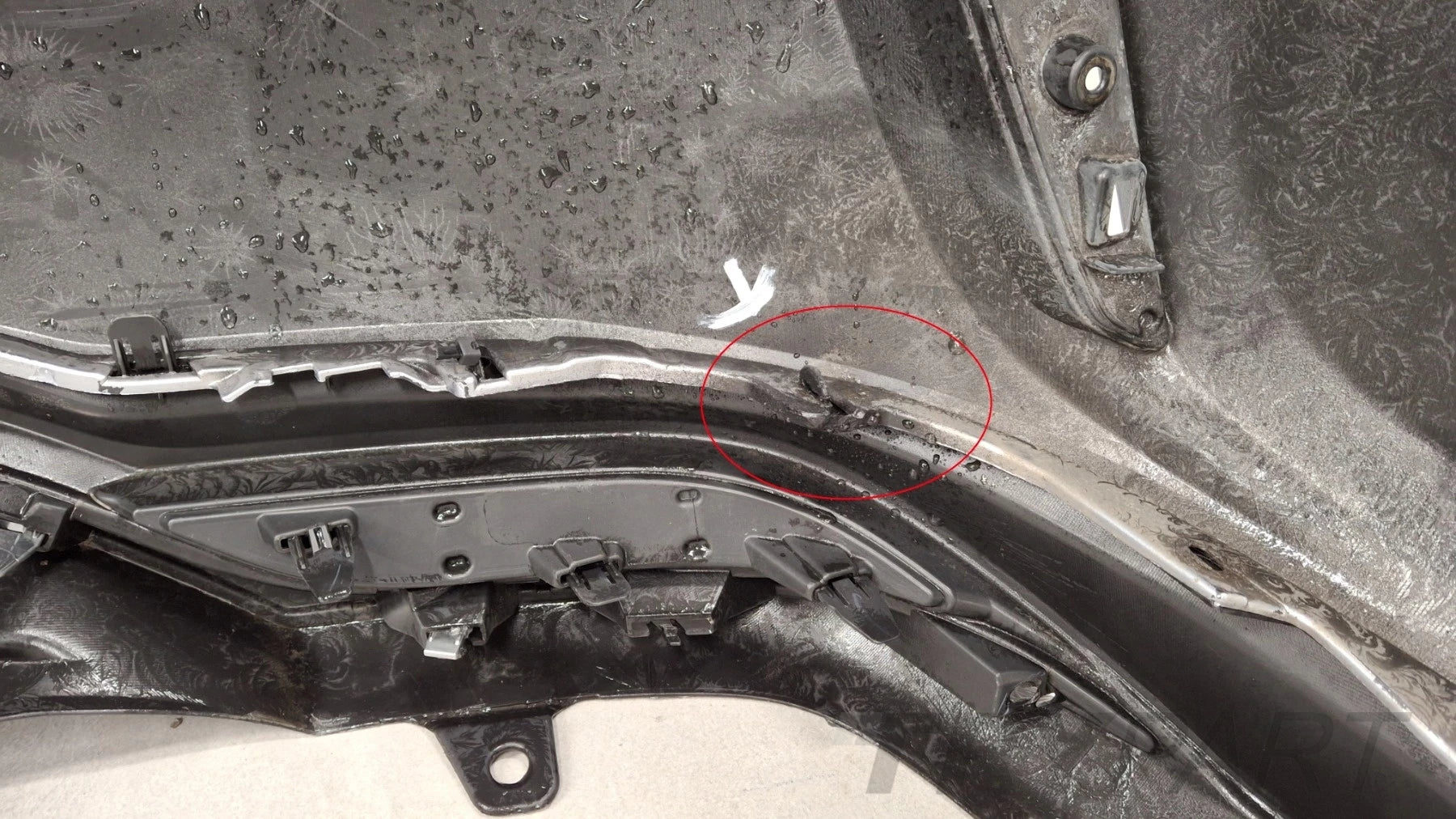 Rear Bumper Lexus RX450HL RX 4 IV L Long Lift 19-22
