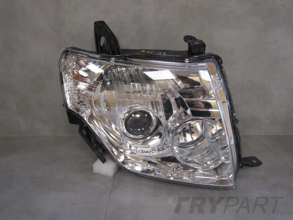 HEADLIGHT MITSUBISHI PAJERO IV 4 06- XENON NON-ROTATABLE RH RIGHT