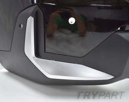 BMW X1 U11 REAR BUMPER ORIGINAL STANDARD BASIC + LOWER PART + CHROME