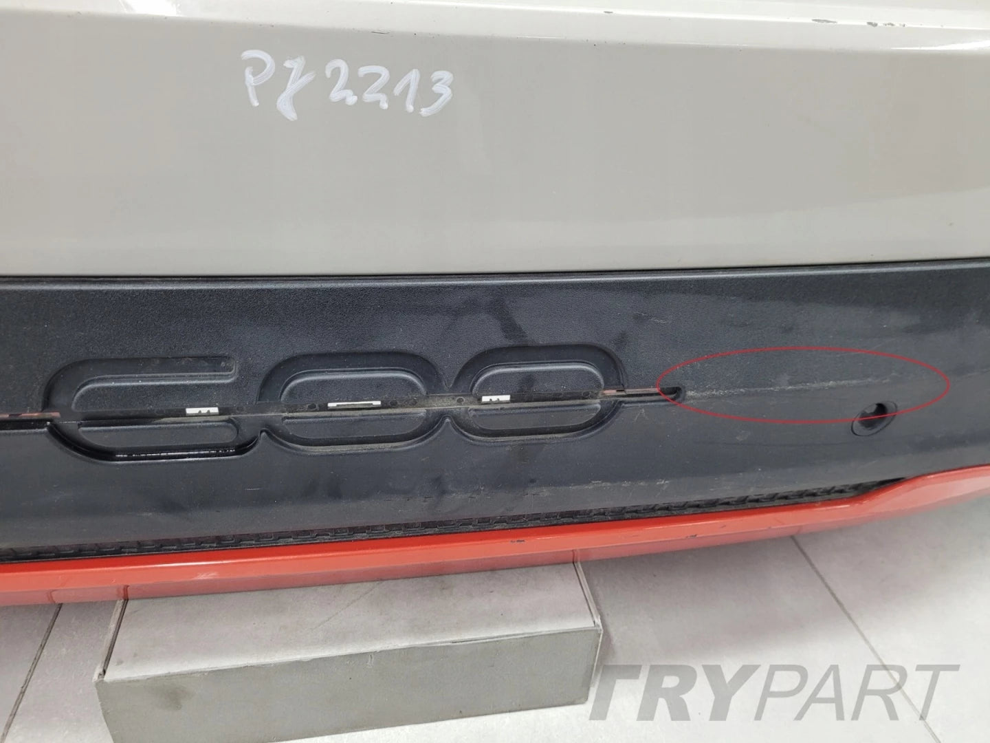 Rear Bumper Fiat 600 23-