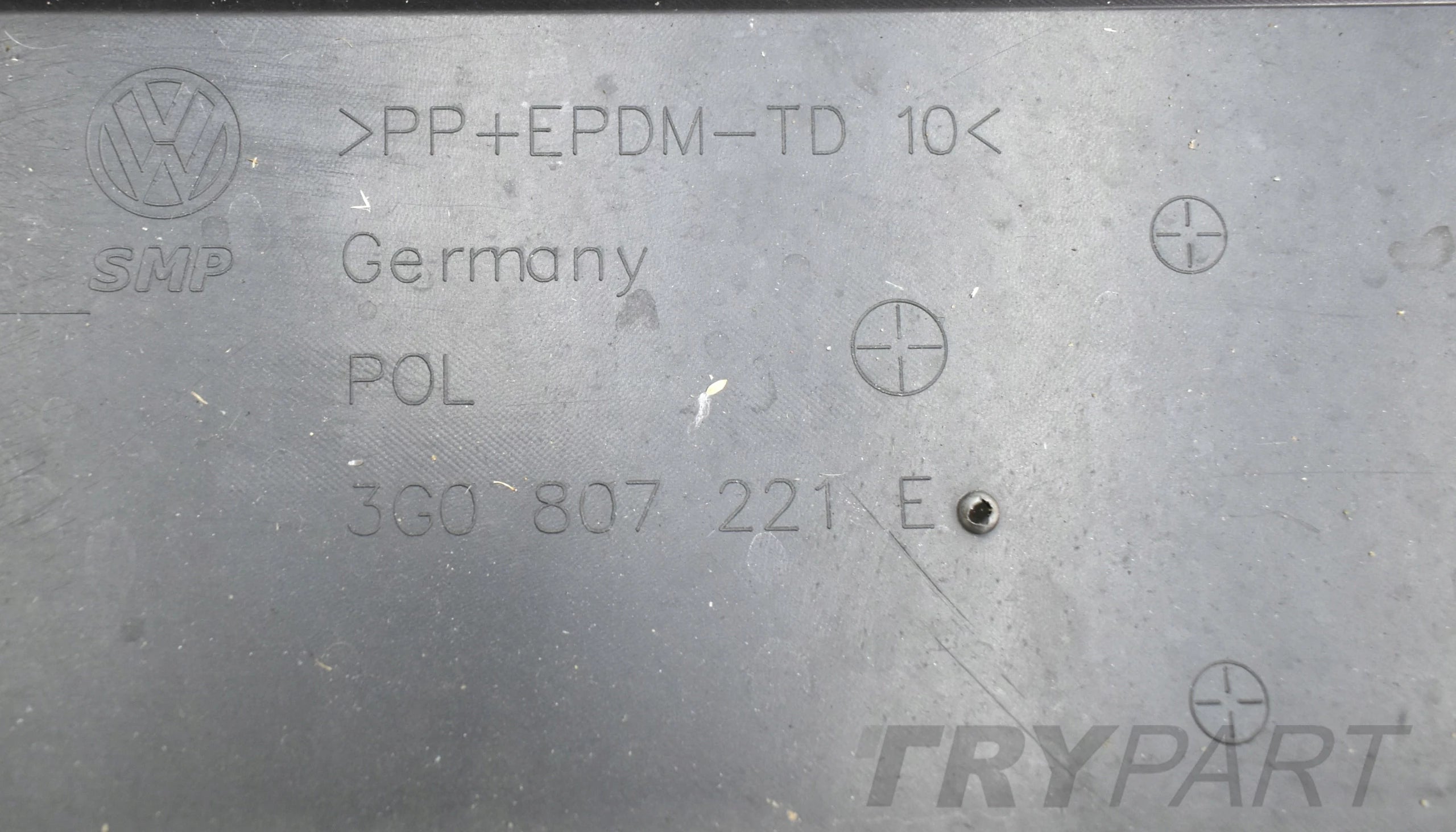 VW PASSAT B8 3G0 LIFT FRONT BUMPER FRONT ORIGINAL