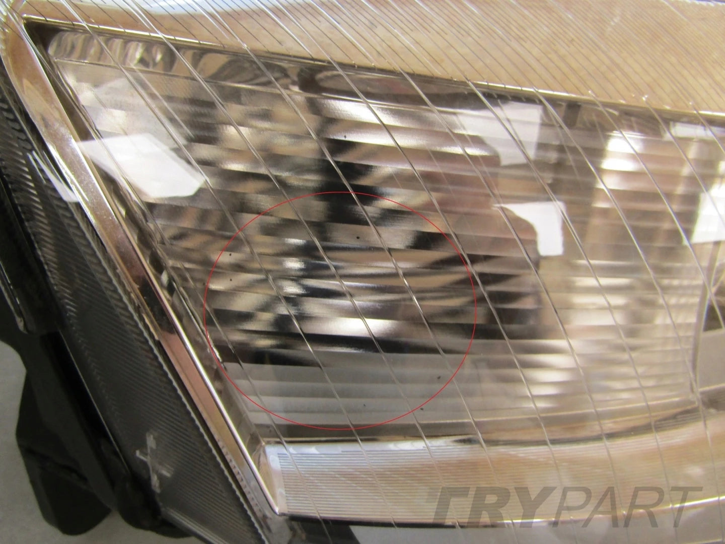 AUDI RS6 C6 XENON HEADLIGHT NON-SWIVEL 08-11 RH RIGHT