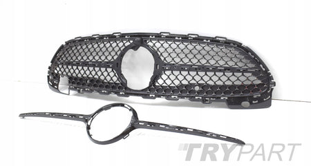 MERCEDES C CLASS W206 AMG CHROME GRILLE FRONT BUMPER CHROME ORIGINAL NEW A2068882100