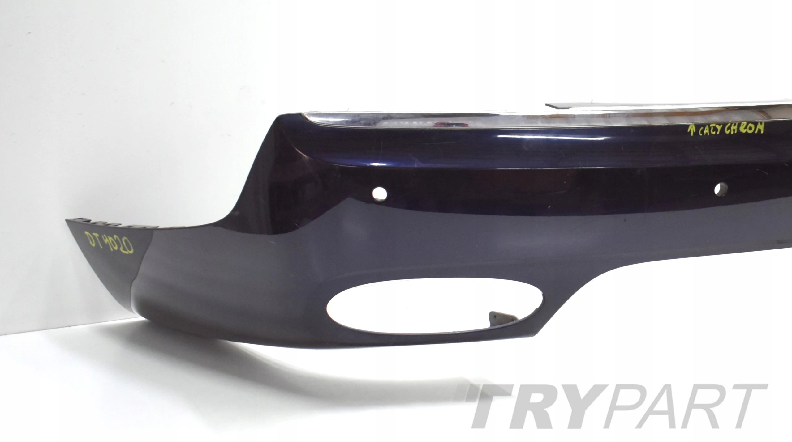 BENTLEY FLYING SPUR REAR BUMPER ORG + CHROME