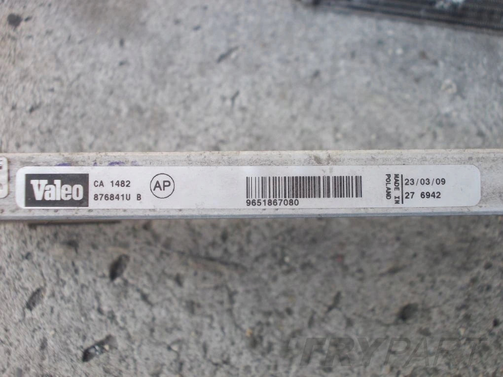 PEUGEOT 206 HDI AIR CONDITIONING RADIATOR