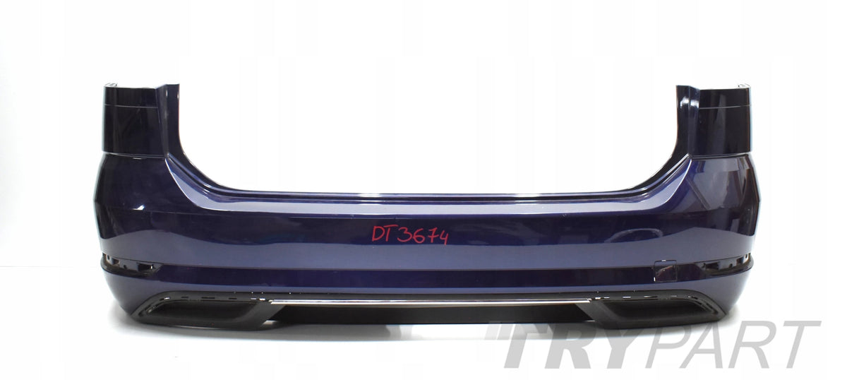 VW GOLF VII LIFT 5G9 REAR BUMPER ORIGINAL ESTATE + DIFFUSER