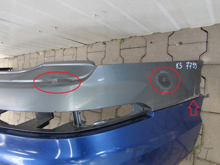 Rear bumper Audi Q7 4M0 S-Line 15-19