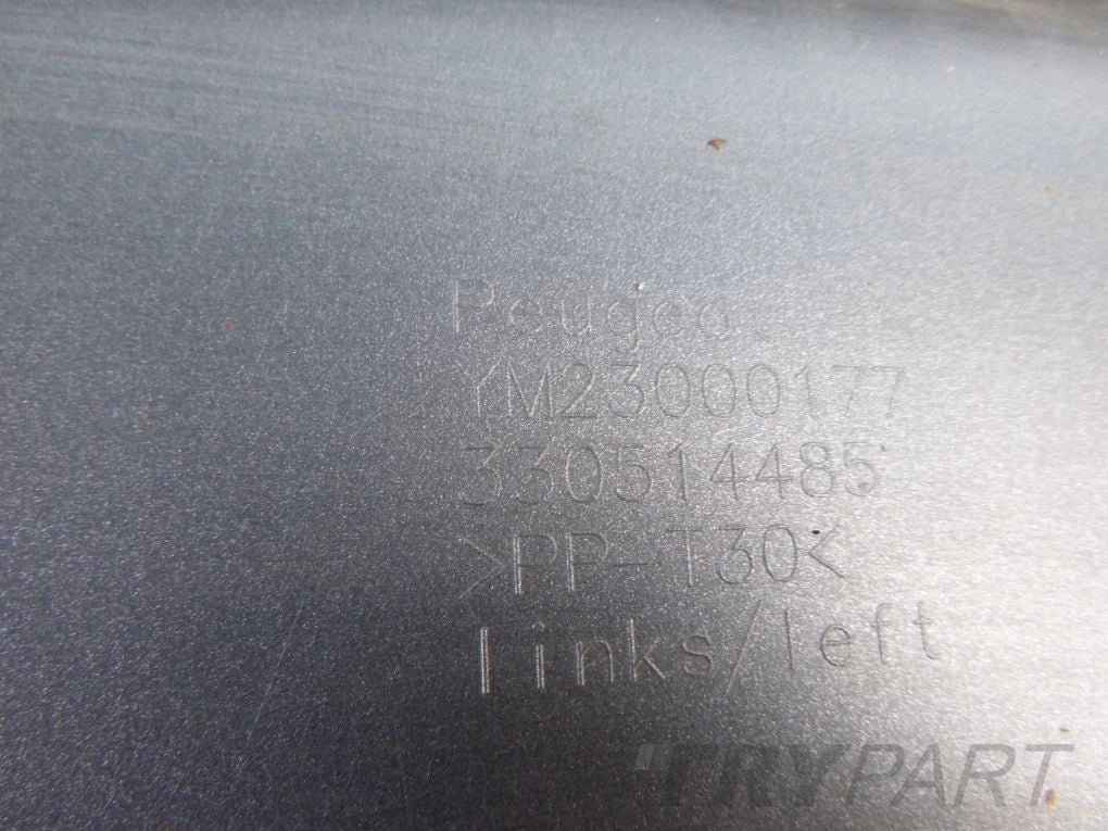 PEUGEOT RCZ left sill trim cover