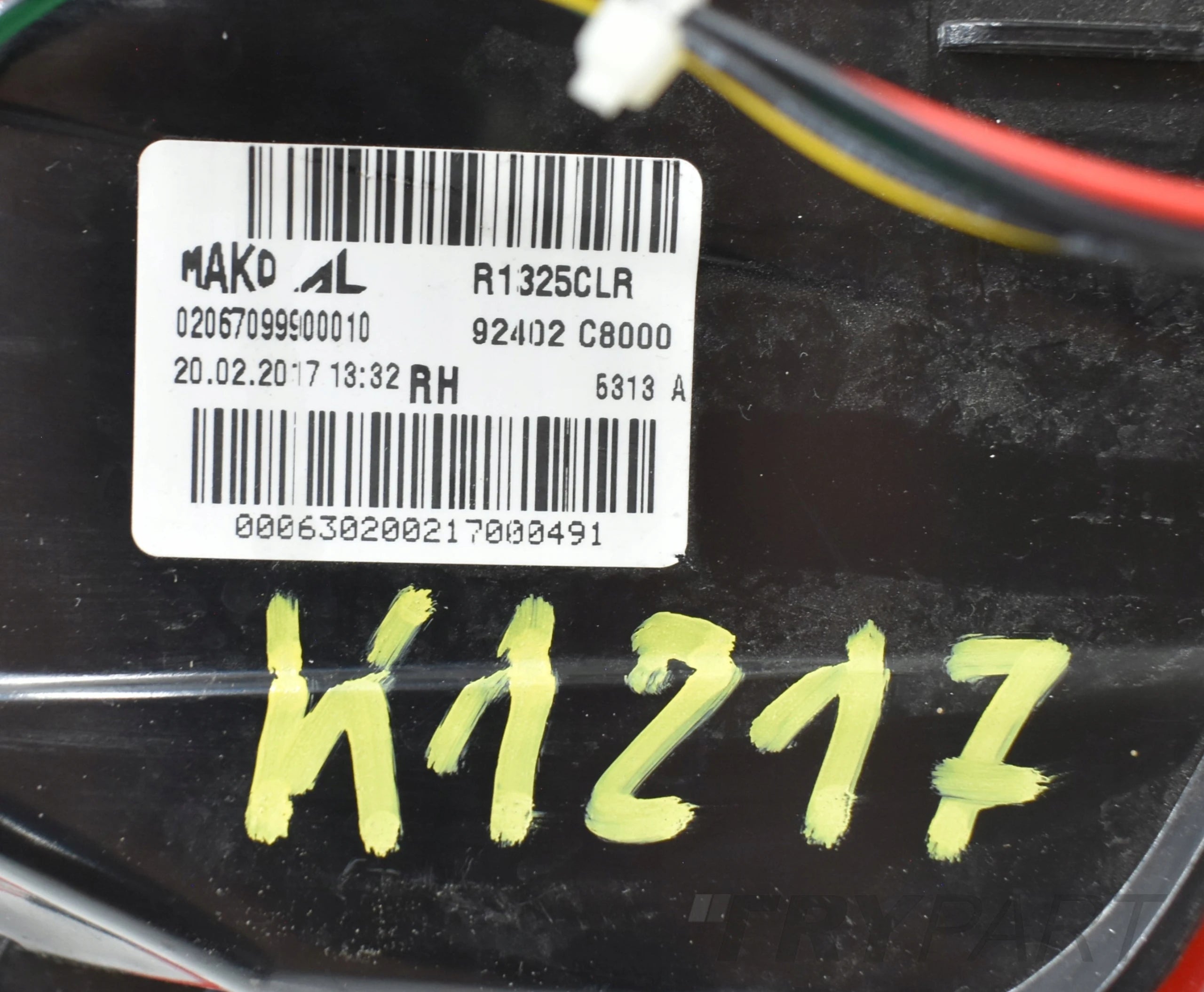HYUNDAI I20 II RIGHT REAR LIGHT ORIGINAL HB
