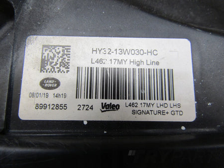 Front Lamp Land Rover Discovery 5 V L462 LED 16- LH HY32-13W030-HC