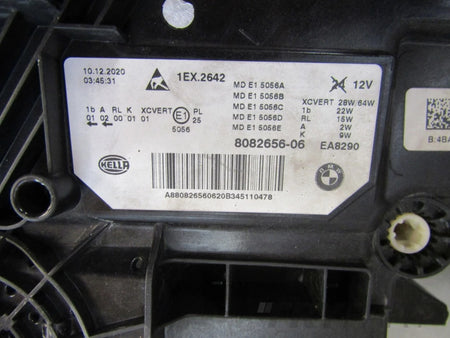 BMW 5 G30 G31 LCI FULL LED HEADLIGHT SHADOW LINE 20-24 RH 8082656-06