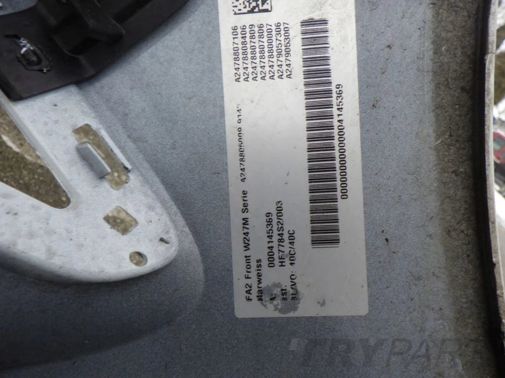 MERCEDES B CLASS 247 W247 18- front bumper