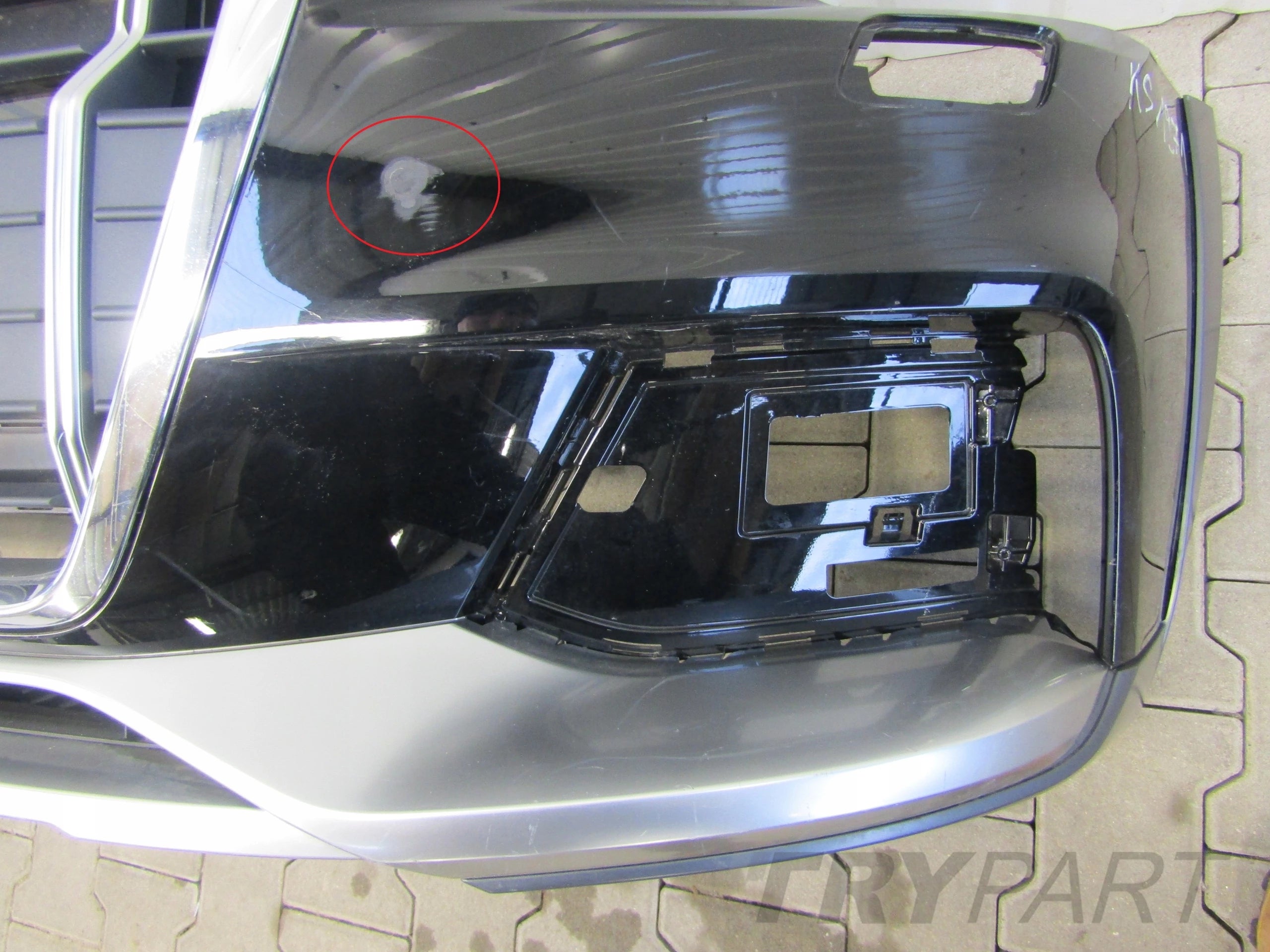 Front Bumper Audi A6 C8 4K0 Allroad 18- (Camera)