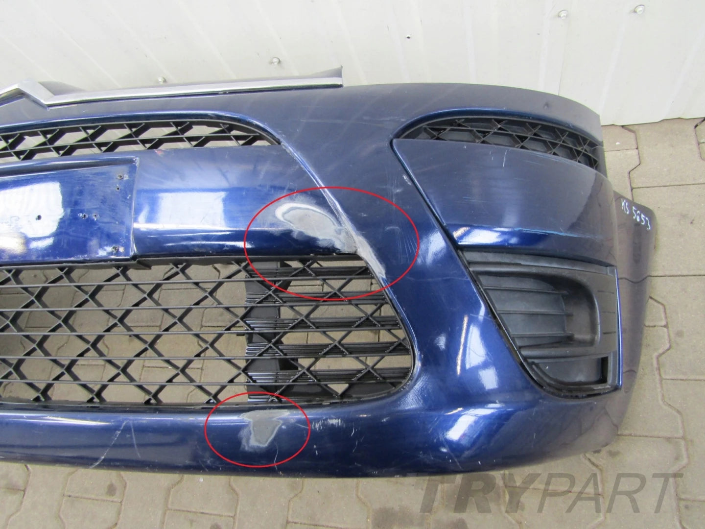 Front Bumper Citroen C4 Picasso Short 06-10