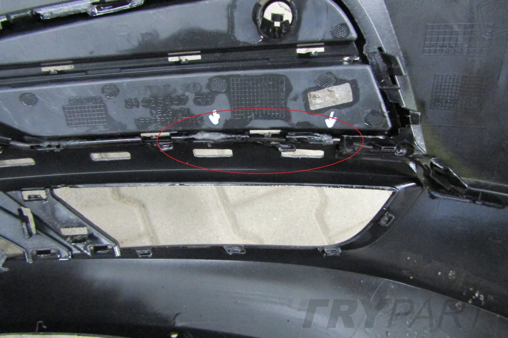 Front bumper for Volvo V90 S90 inscription 16-20