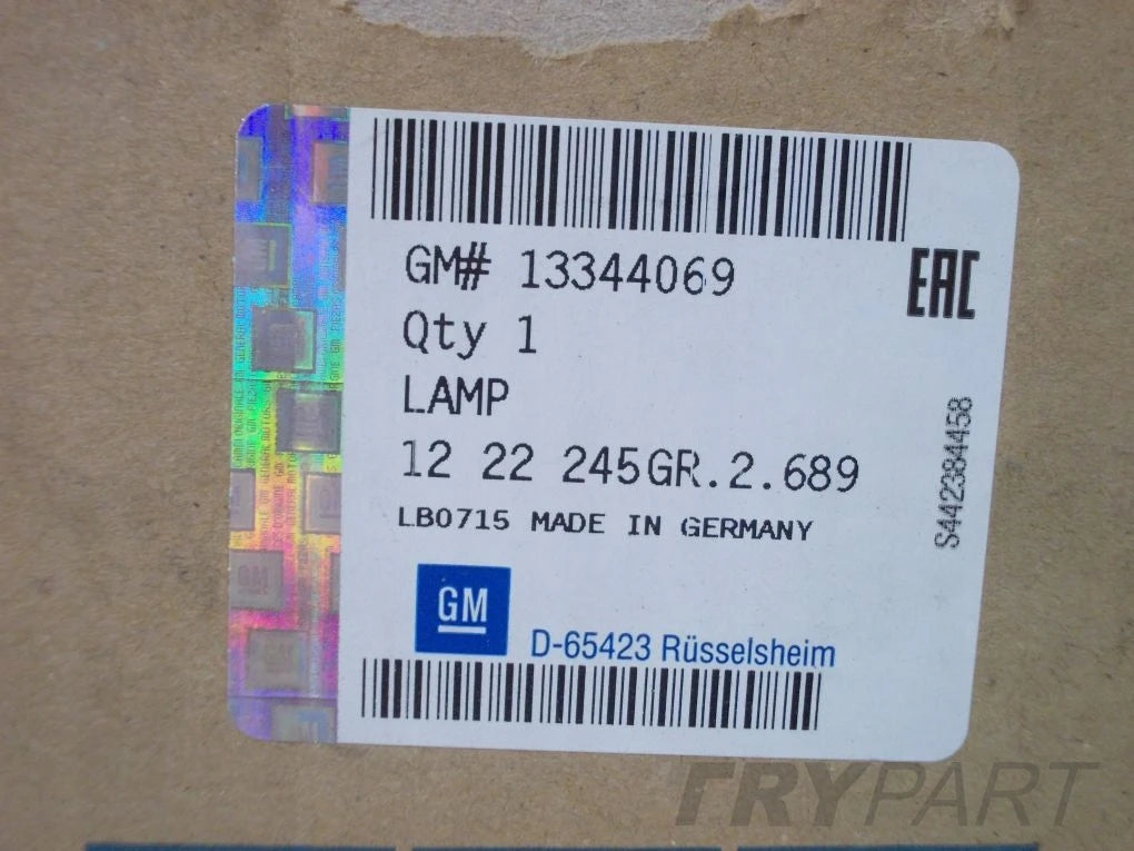 OPEL CORSA ZAFIRA MERIVA tailgate lamp