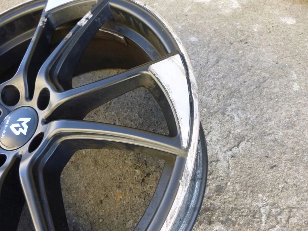 MBDESIGN MB1 19 7.5J ET40 5x112 GMP aluminum wheel