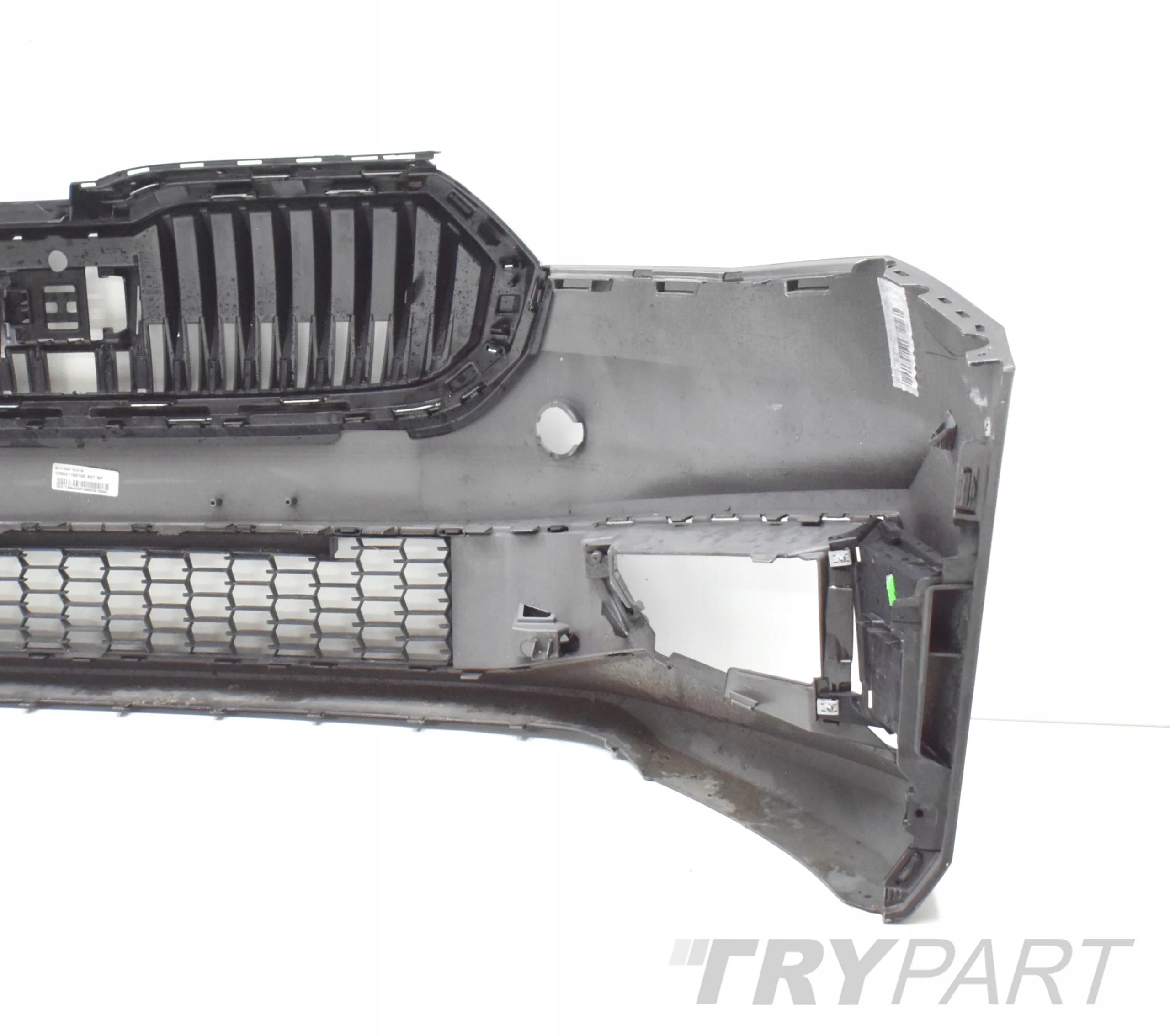 SKODA FABIA IV 6VA FRONT BUMPER ORG + GRILLE