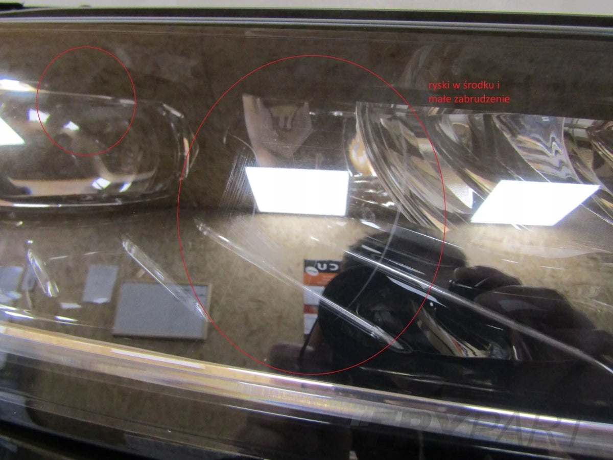 SKODA KAROQ FULL LED HEADLIGHT 17-21 RH RIGHT 57B941016B