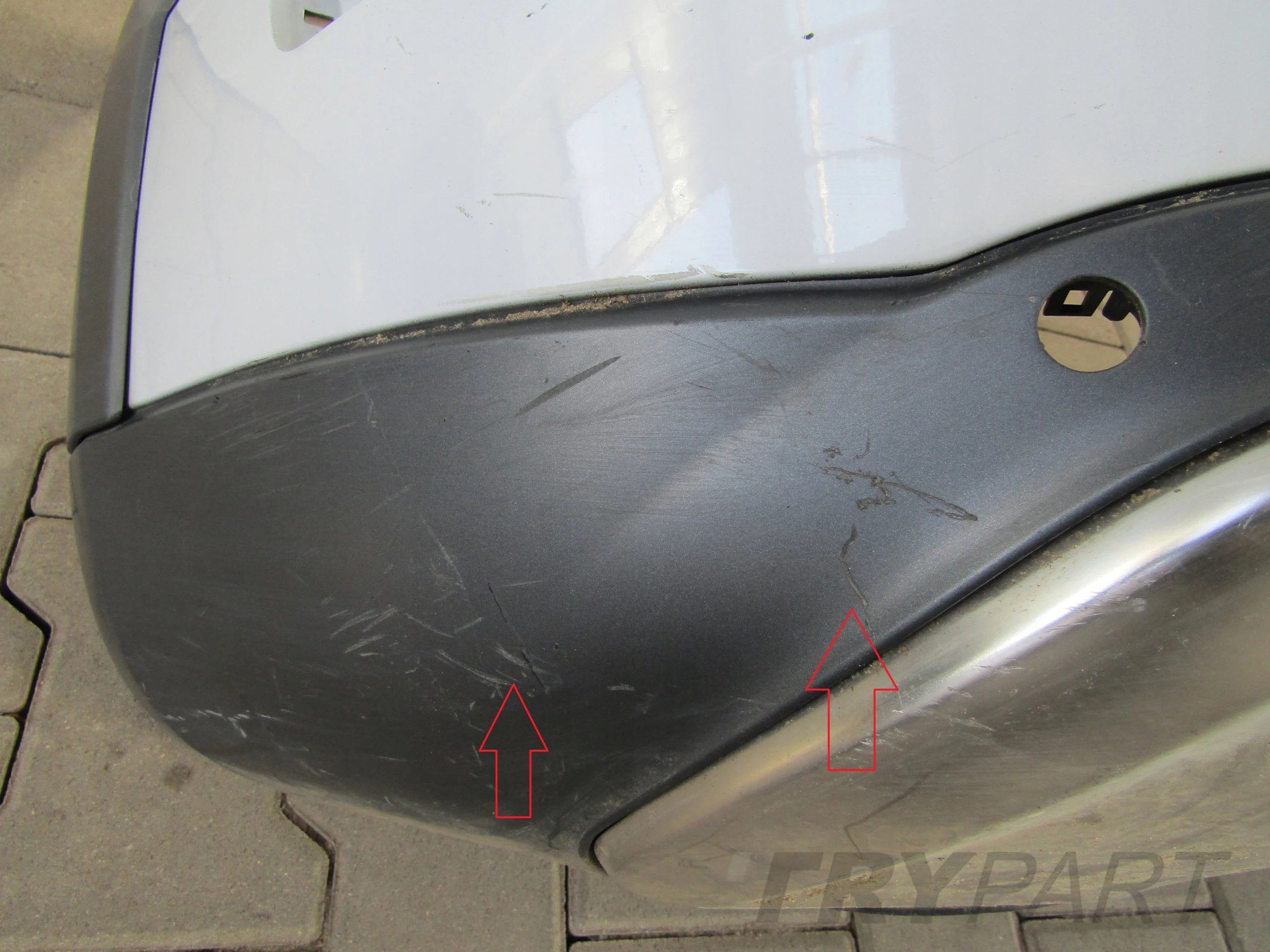 Rear bumper Audi Q5 8R0 Offroad 08-16