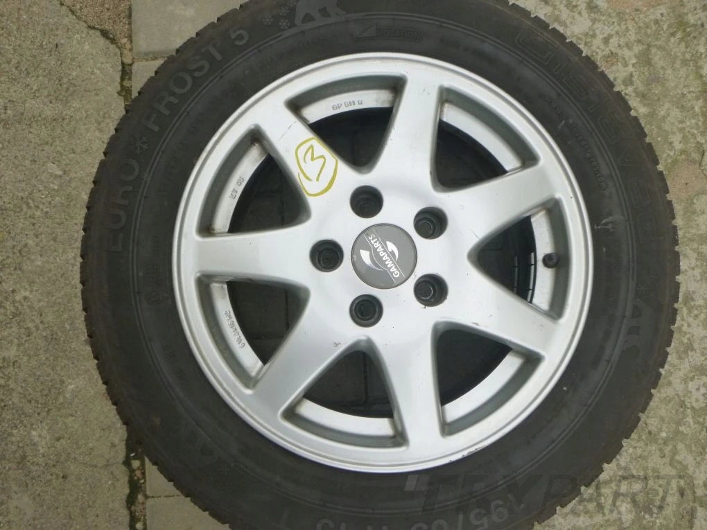 VW AUDI SKODA SEAT 6.5J x 15 5x112 ET 45 wheels