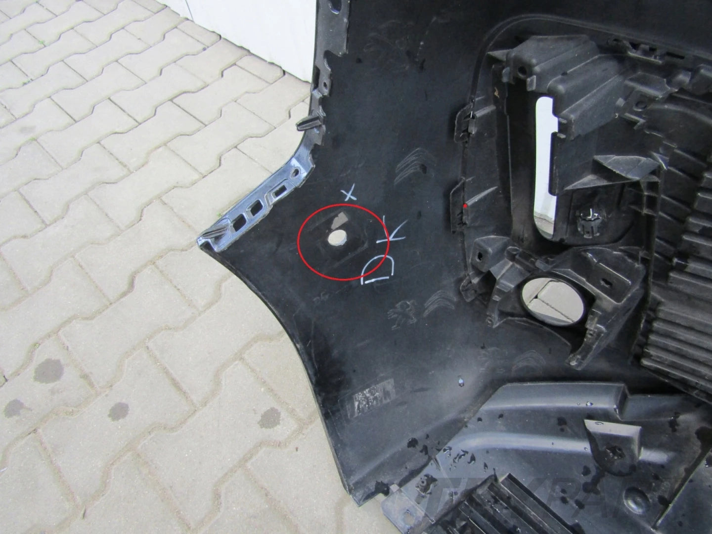 Front Bumper Citroen JUMPY SPACETOURER 3 III 16-