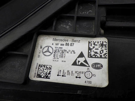 MERCEDES GLE 167 MULTIBEAM FULL LED A1679068607 right front lamp