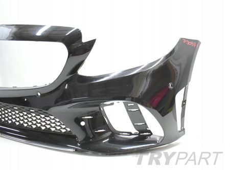 MERCEDES C CLASS W205 AMG LIFT FRONT BUMPER FRONT ORIGINAL + GRILLE
