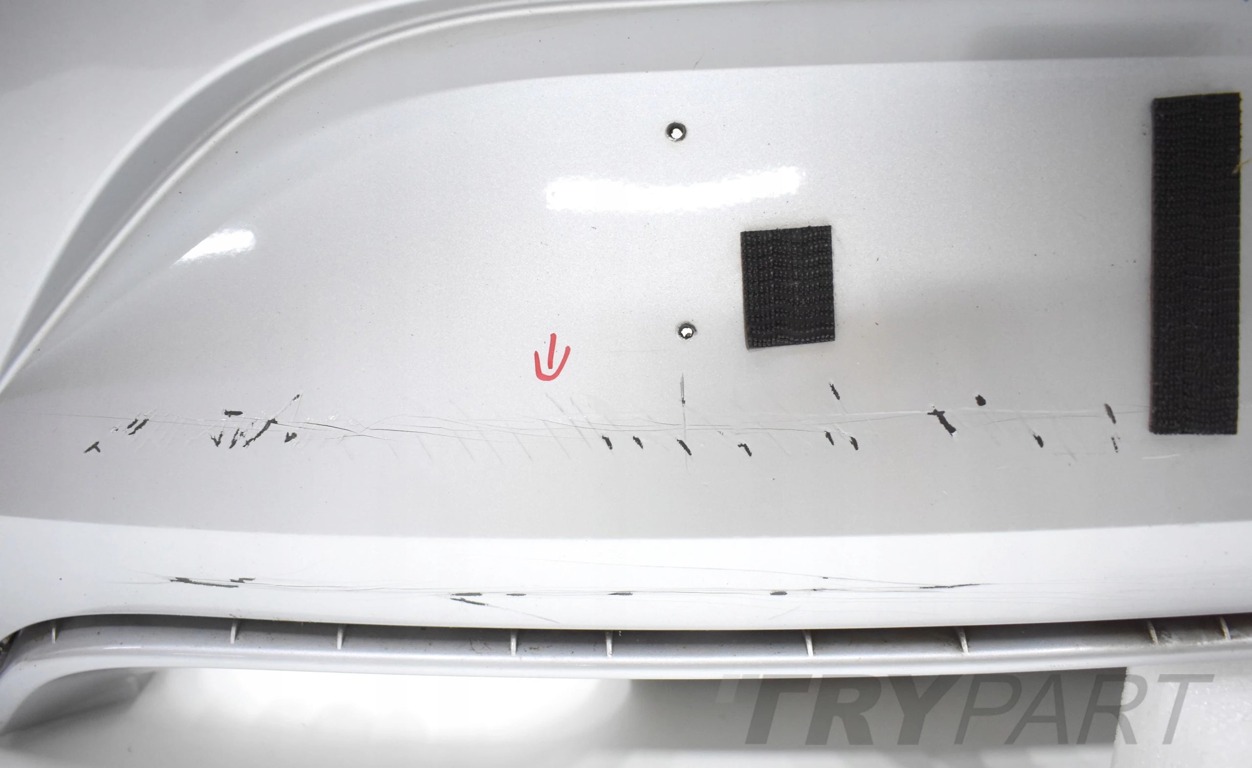 VW POLO 6C R LINE GTI REAR BUMPER ORG