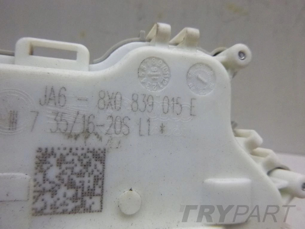 AUDI A1 8X0 Left Rear Door Lock