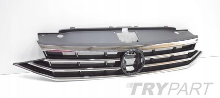 VW PASSAT B8 LIFT 3G0 R LINE CHROME BUMPER GRILLE ORG