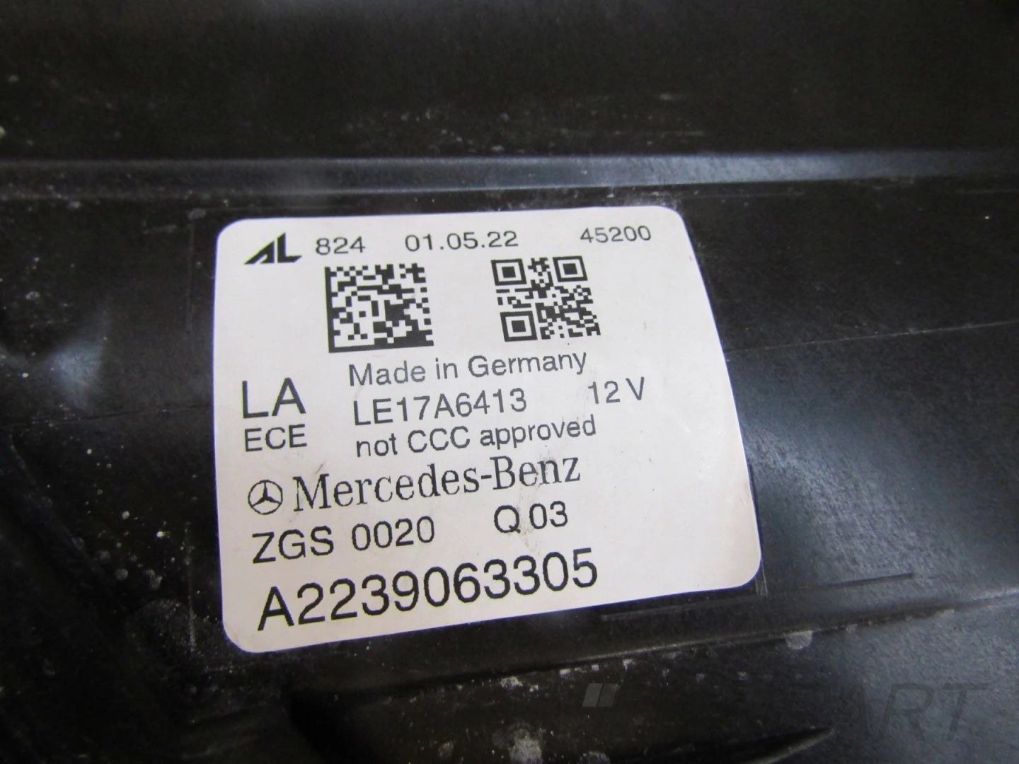 HEADLIGHT MERCEDES S W223 FULL LED DIGITAL LIGHT LH LEFT 20- A2239063305