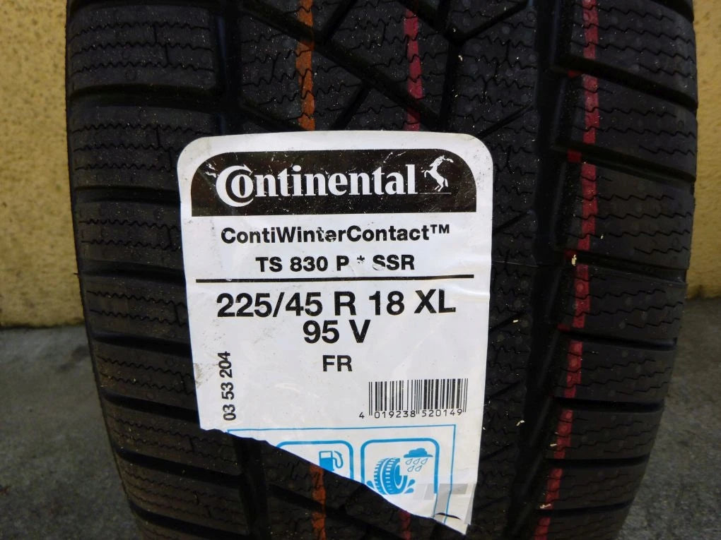 CONTINENTAL WINTERCONTACT 95V 225 45 R18 tire