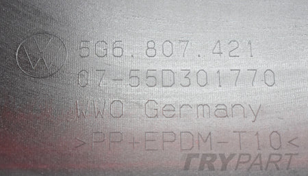 VW GOLF VII 5G6 REAR BUMPER ORG