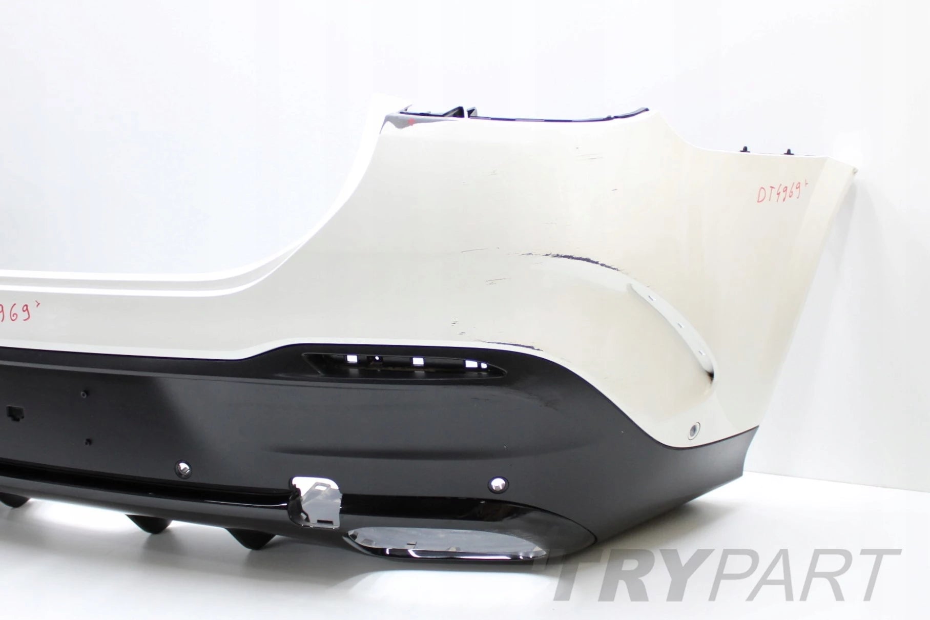 MERCEDES GLE COUPE W167 AMG REAR BUMPER ORG + CHROME