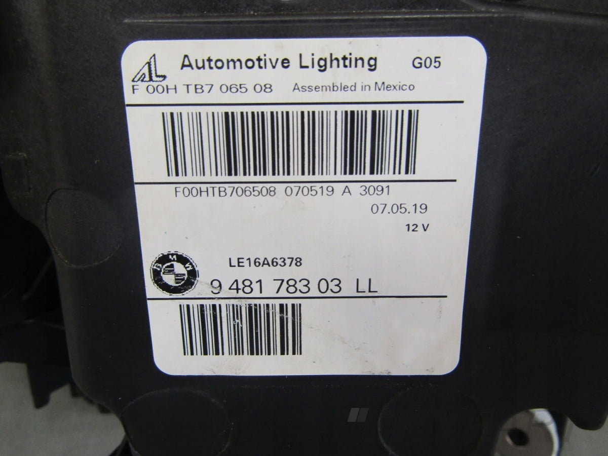 BMW X5 G05 X6 G06 FULL LED Headlight 18-23 LH LEFT 9481783