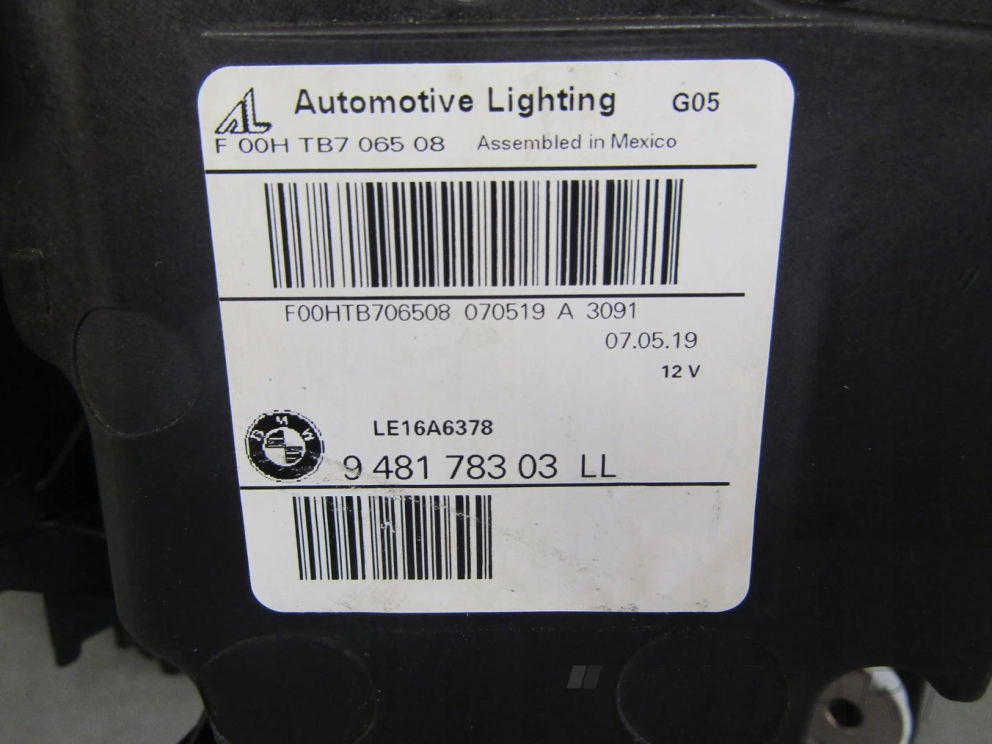 BMW X5 G05 X6 G06 FULL LED Headlight 18-23 LH LEFT 9481783