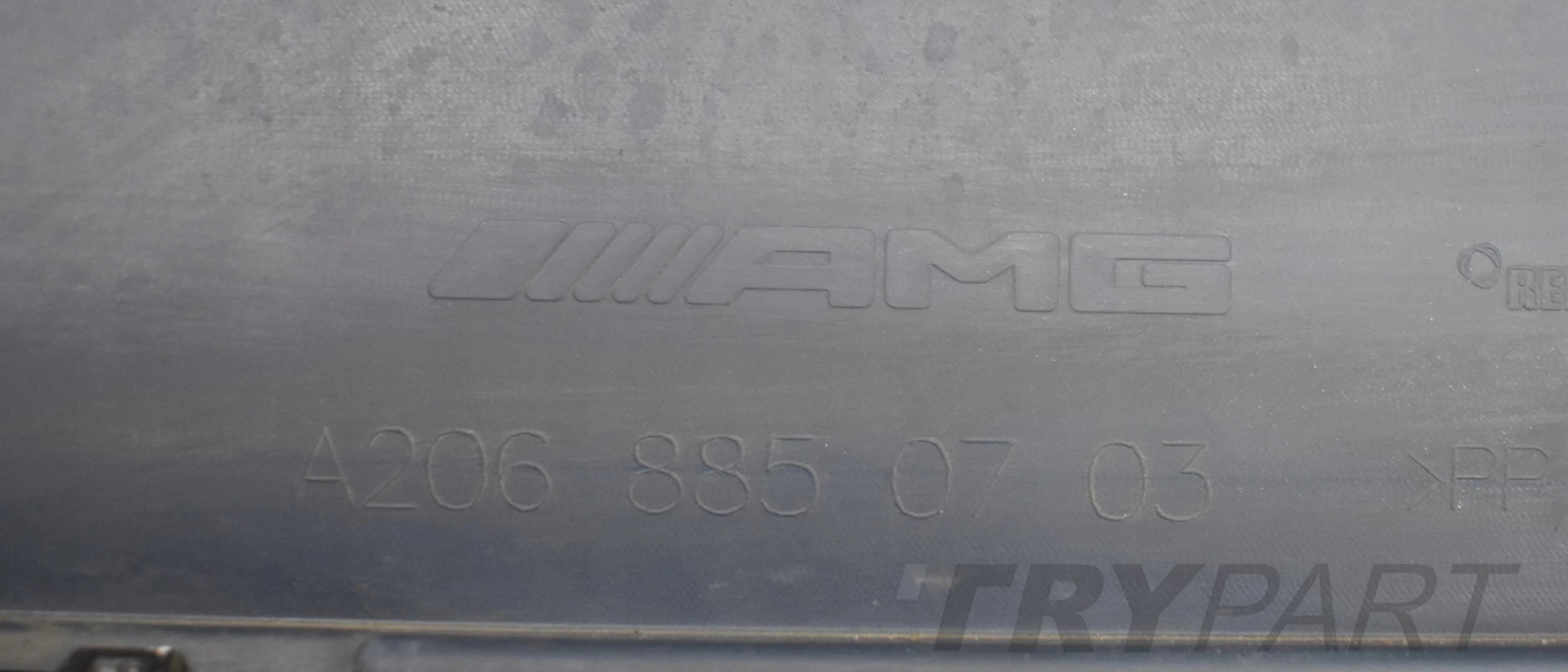 MERCEDES C-CLASS W206 AMG REAR BUMPER ORIGINAL SEDAN + BOTTOM