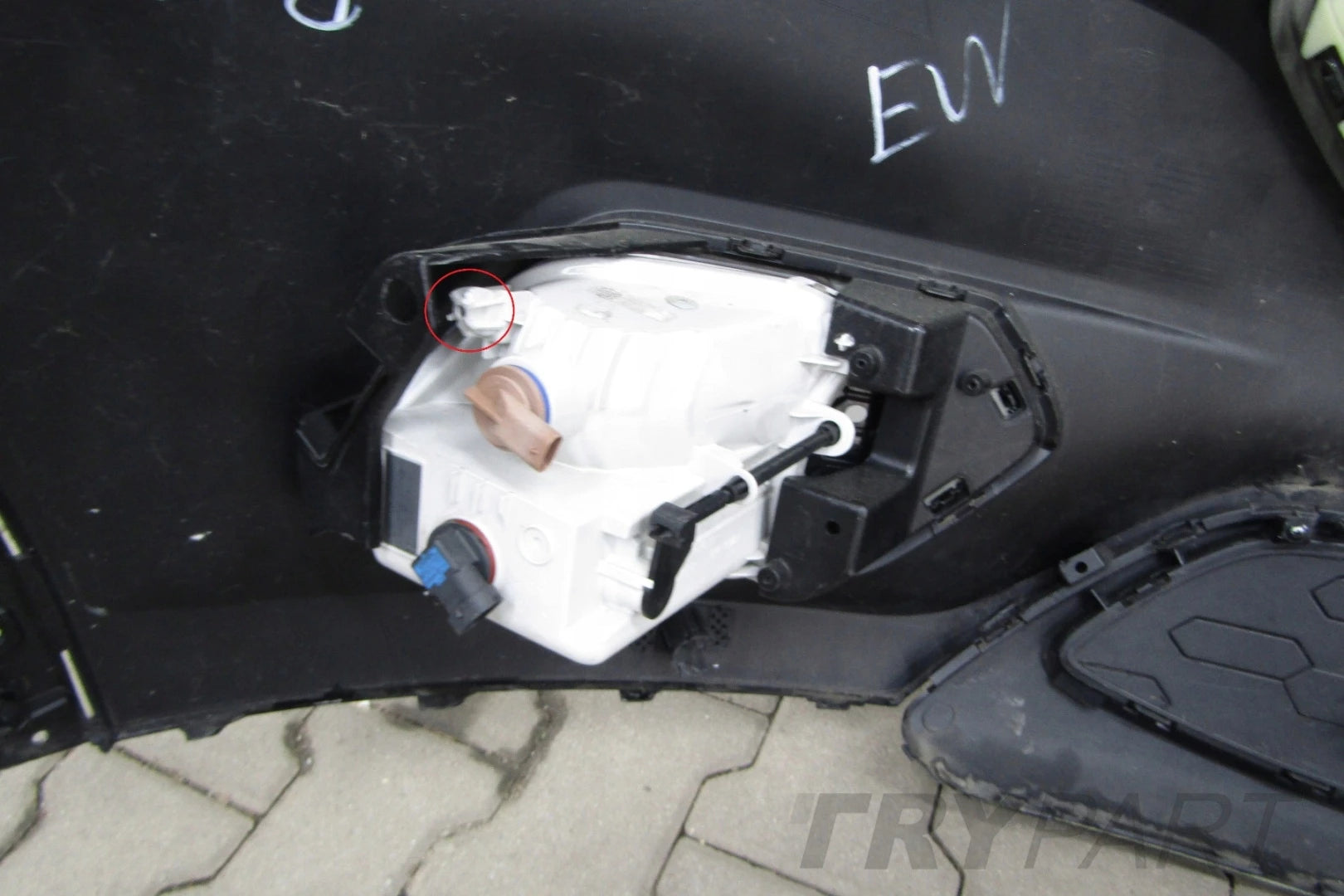Front bumper Ford Kuga Mk2 Lift ST-line 16-