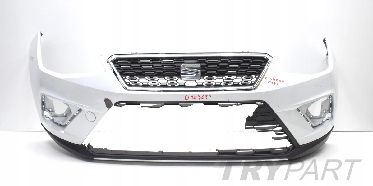 SEAT ARONA 6F9 FRONT BUMPER ORG + CHROME