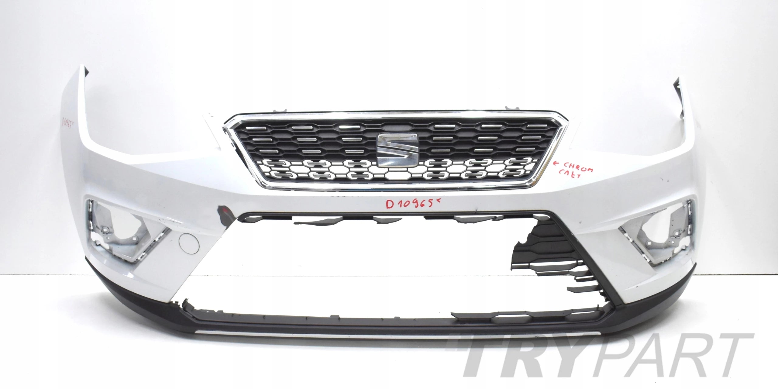 SEAT ARONA 6F9 FRONT BUMPER ORG + CHROME