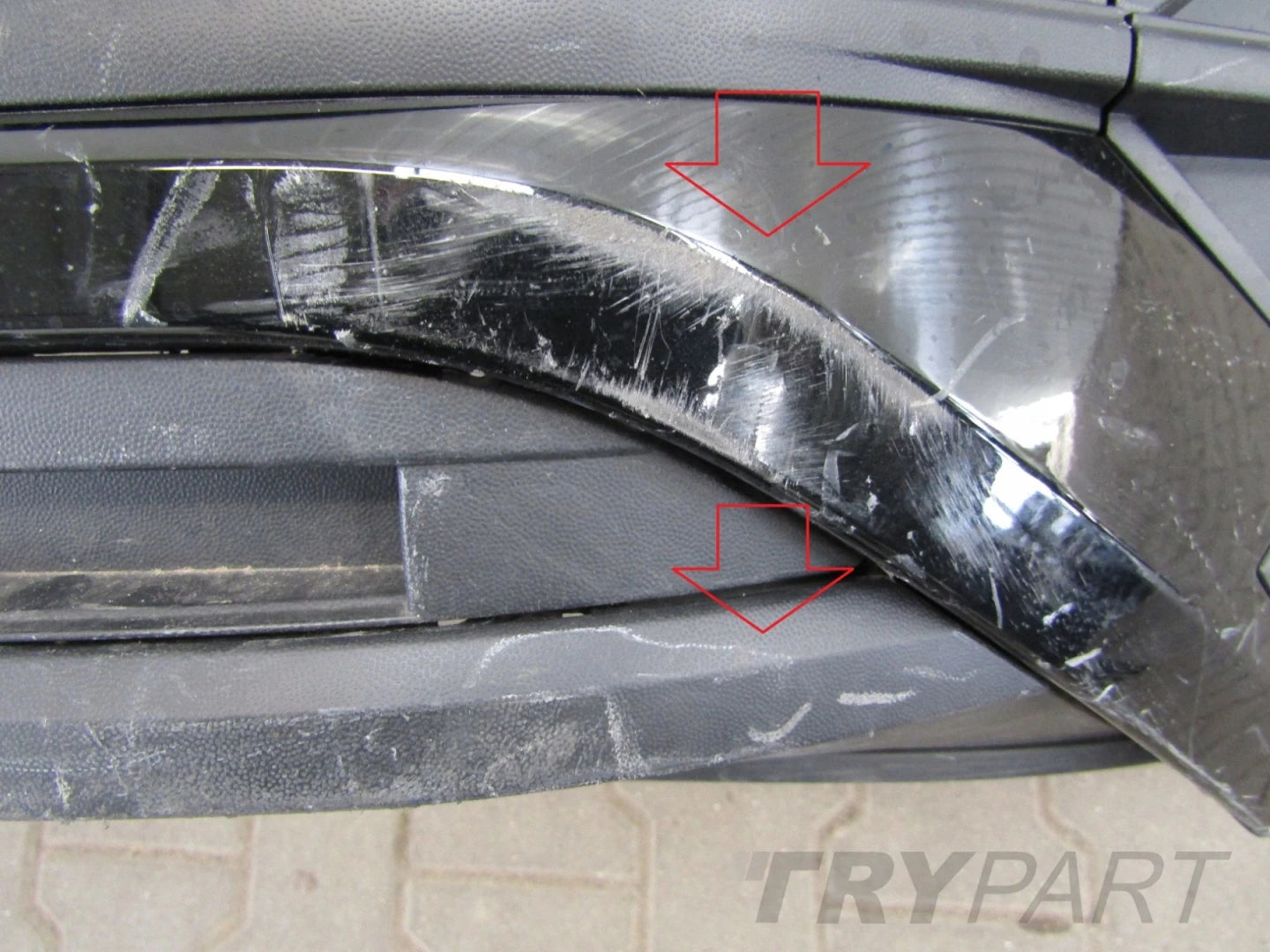 Front Bumper VW Touareg 3 III 760 6 PDC 18-