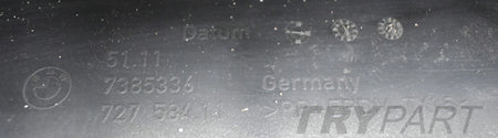 BMW G30 G31 FRONT BUMPER ORIGINAL