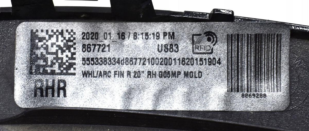 BMW X5 G05 M PACKAGE REAR FENDER RIGHT TRIM ORG