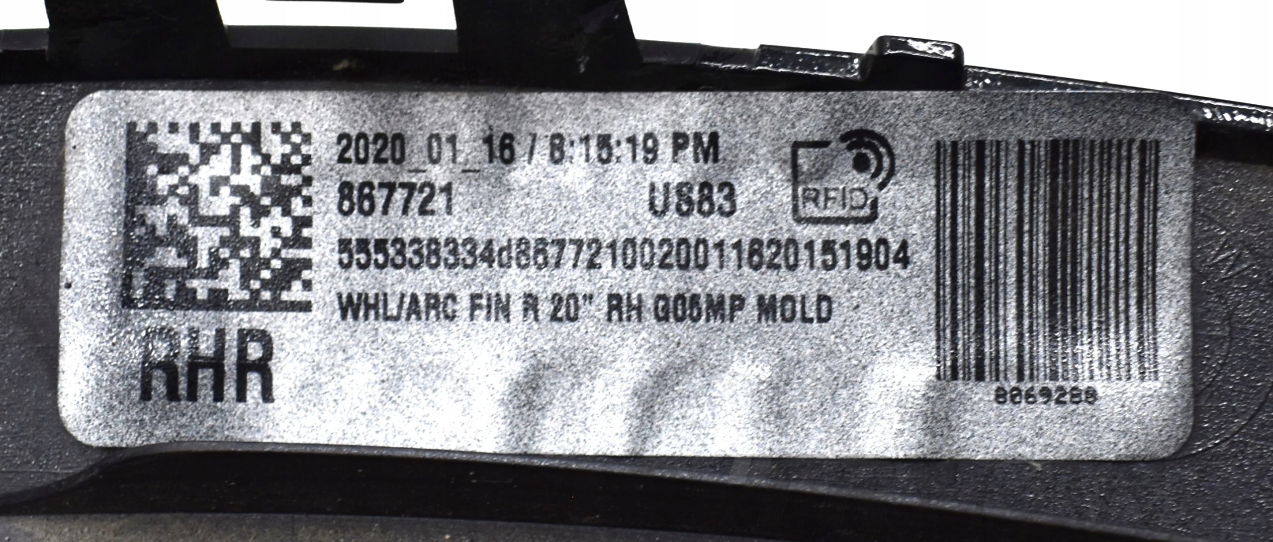 BMW X5 G05 M PACKAGE REAR FENDER RIGHT TRIM ORG