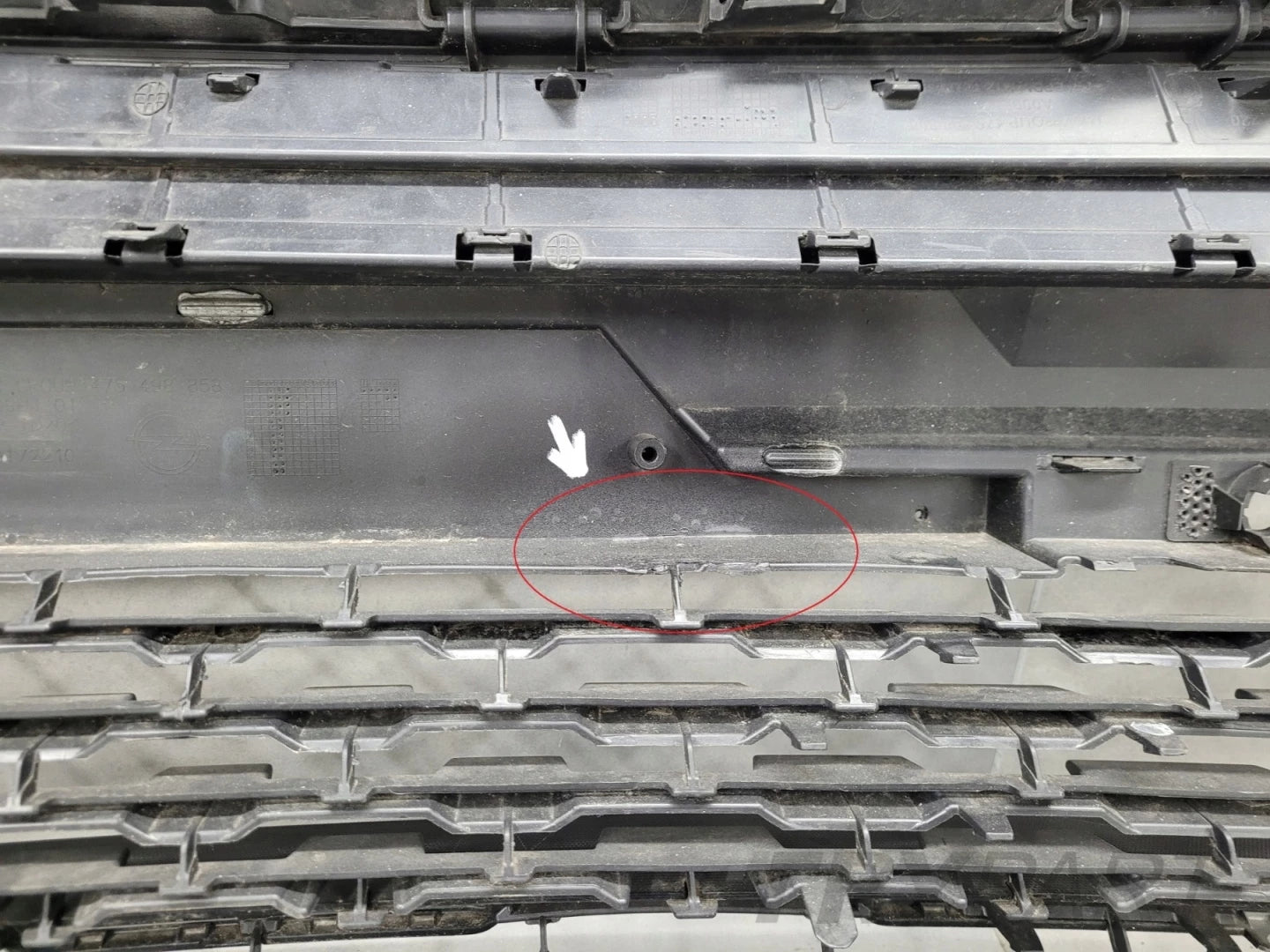 Front Bumper for Opel Crossland Facelift 2020-