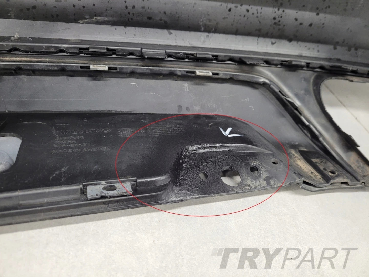 Rear Bumper Volvo XC40 XC 40 R-Design 17-